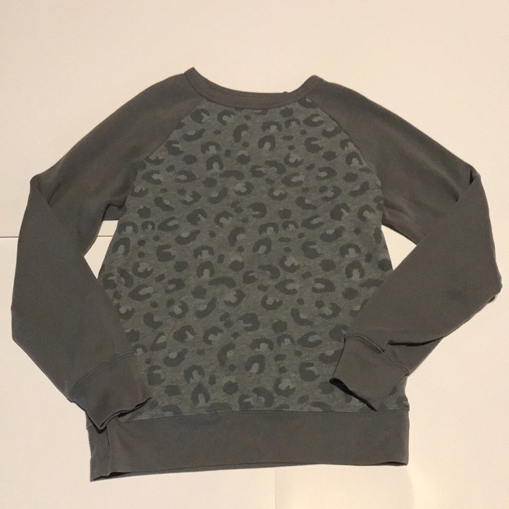 Cheetah/leopard print sweater